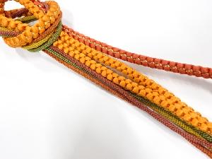 正絹　手組帯締め